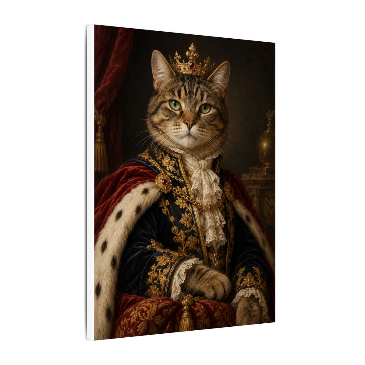 Custom Royal Portrait From Your Photo | Personalized Canvas