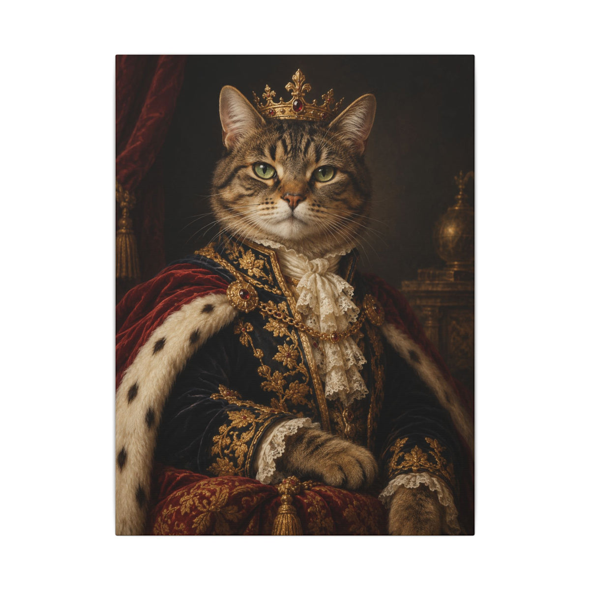 Custom Royal Portrait From Your Photo | Personalized Canvas