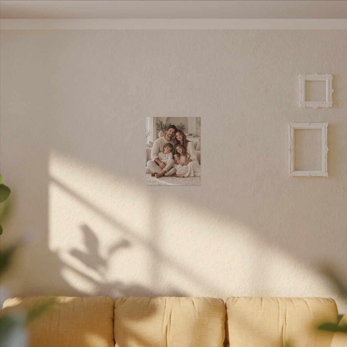 Custom Family Portrait From Your Photo | Personalized Canvas