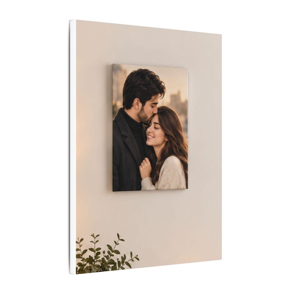 Custom Couple Portrait From Your Photo | Personalized Canvas