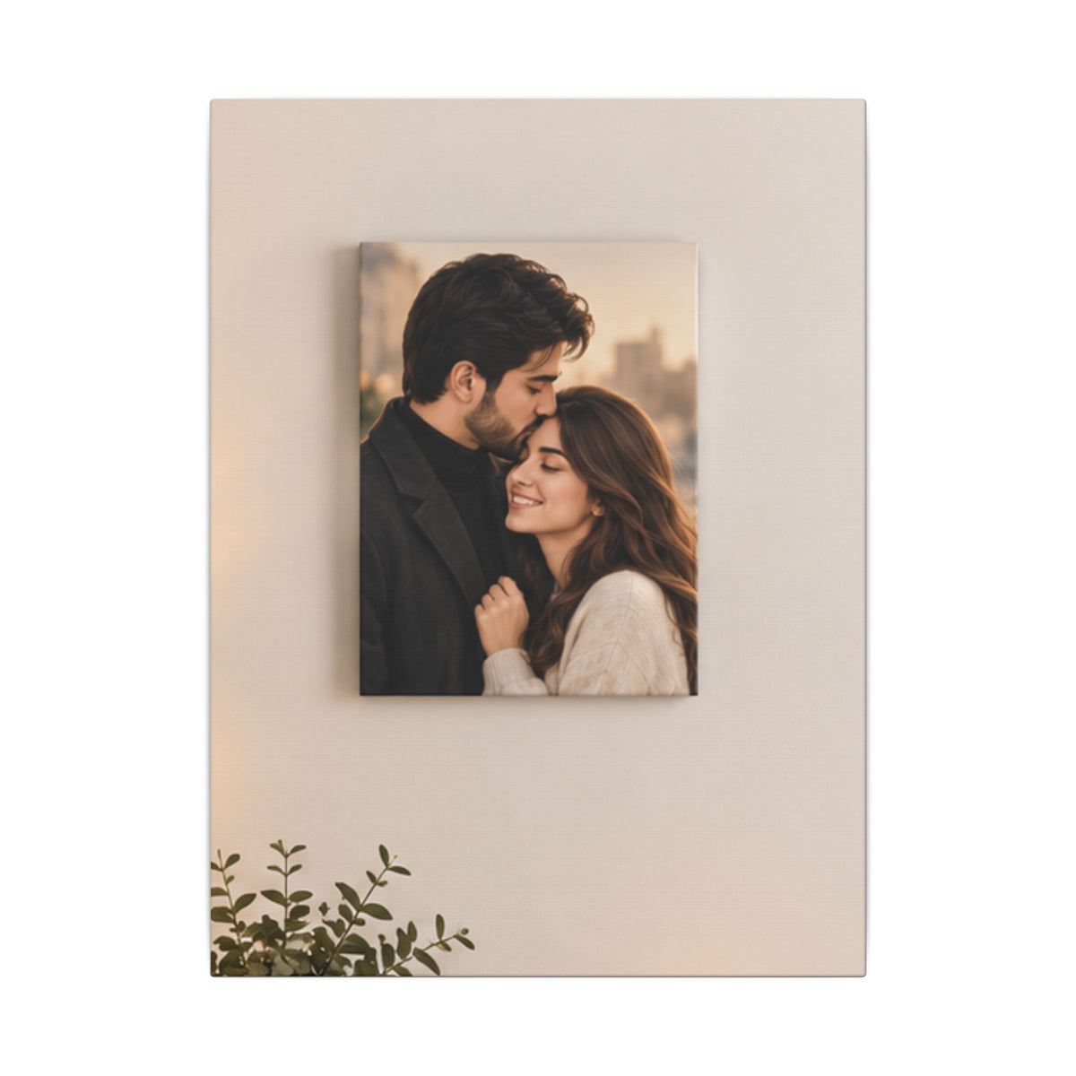 Custom Couple Portrait From Your Photo | Personalized Canvas