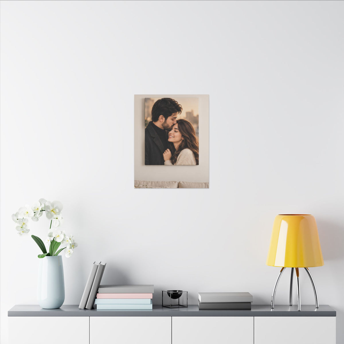 Custom Couple Portrait From Your Photo | Personalized Canvas